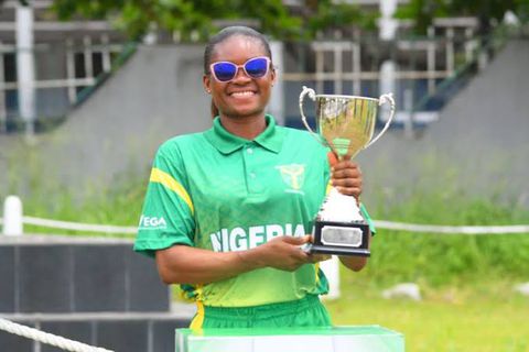 Etim, a 31-year-old cricketing veteran, recently retired after a stellar 13-year career with the national team 🎖️

#PulseSportsNigeria