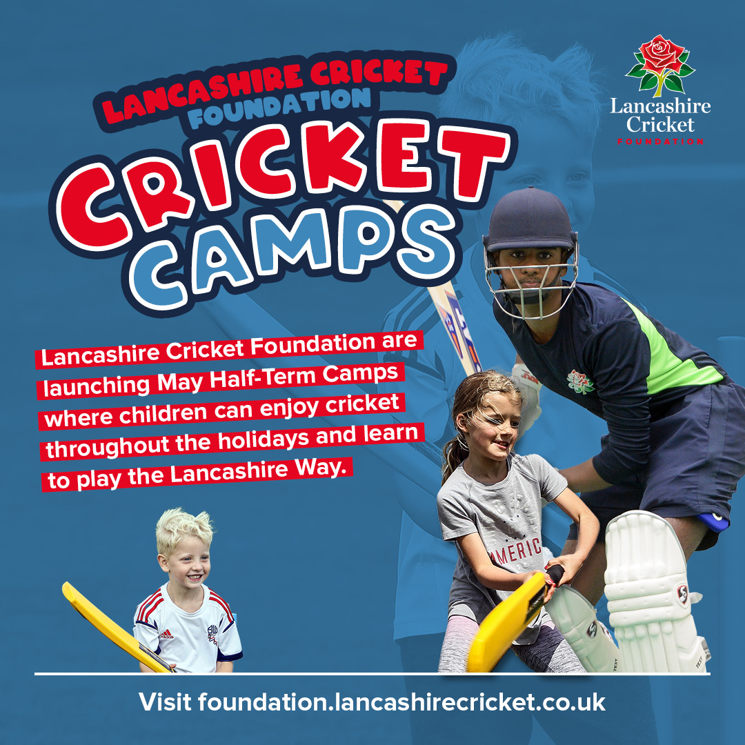 Join us at @SouthWestMcrCC this May for the LCF Softball Camp!🌟 Get ready for fun challenges, skill games, and more! Equipment provided🏏 PLUS enjoy two tickets to a Lancashire fixture when you sign up🎫 Don't miss out, sign up now⬇️ bit.ly/3w1FkAD
