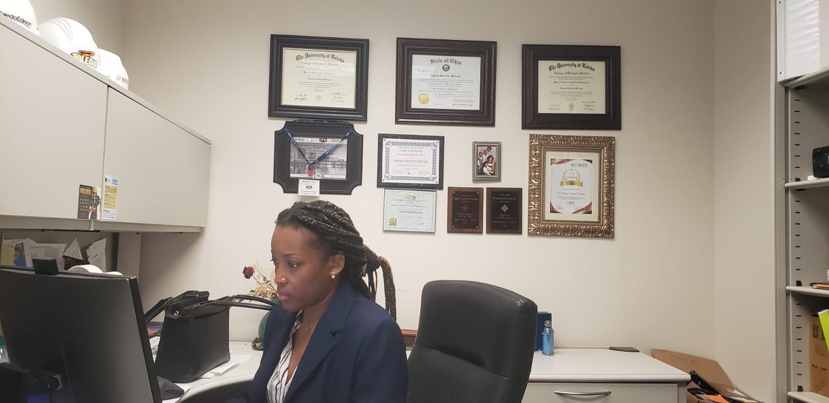 N.Sandrine Mubenga PhD, PE (@ngalulape) on Twitter photo Tenure was a long (at least 6 years) and difficult process (internal and external evaluations of all my research, publications, teaching, and services).
A real challenge won today as <a href="/UToledo/">The University of Toledo</a> #promoted me to “Associate Professor”. Thank you to those who supported me.
#Tenured Tenure was a long (at least 6 years) and difficult process (internal and external evaluations of all my research, publications, teaching, and services).
A real challenge won today as <a href="/UToledo/">The University of Toledo</a> #promoted me to “Associate Professor”. Thank you to those who supported me.
#Tenured