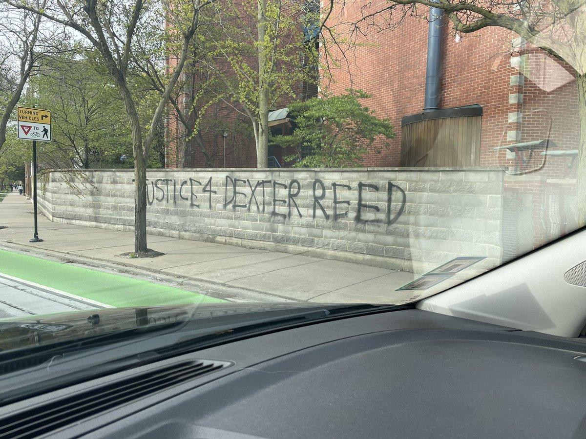 Look at what these jagoffs did to some wall of a condo development at Clark and Southport