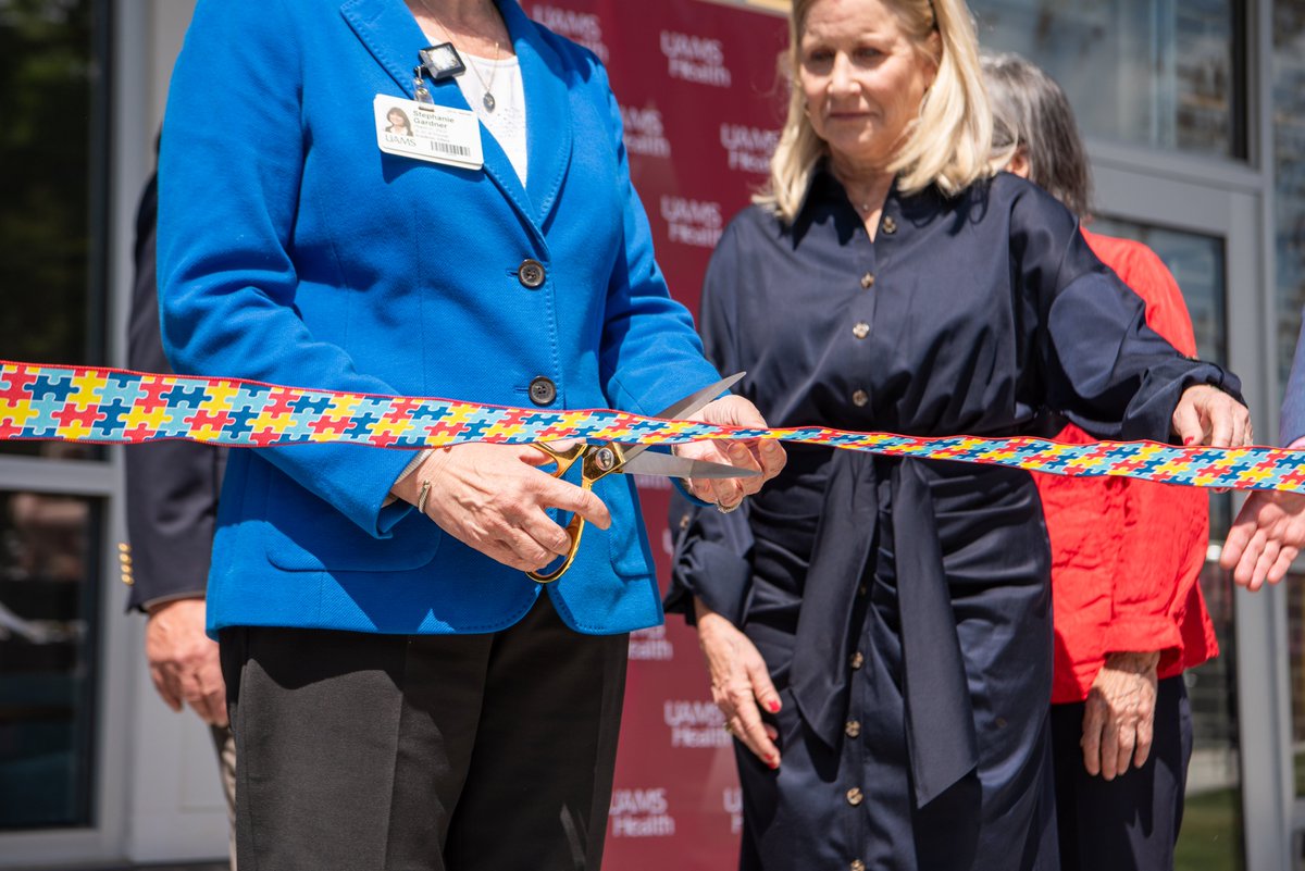 We're so happy we were able to hold the ribbon-cutting ceremony this week for our new Child Development Center! The 20K square-foot facility is scheduled to open in early May. bit.ly/3UyShLR