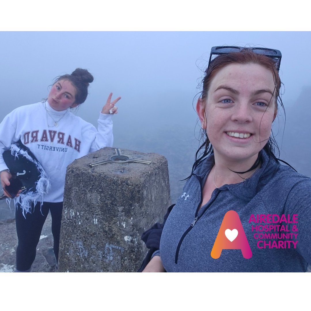 Team HOJO (Holly & Jodie) are taking on the impressive 24 hours National 3 Peaks challenge to raise funds for HODU (Airedale Haematology and Oncology Day Unit) 🧡 Follow their journey here: tinyurl.com/HOJOjustgiving #ShowYourLoveForAiredale #FabulousFridayFundraiser