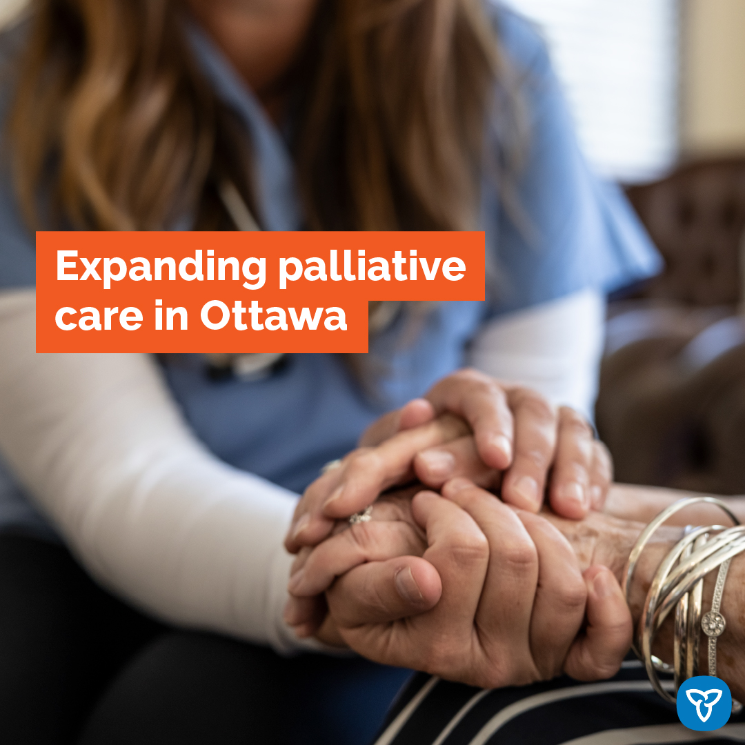 Ontario is expanding access to comfortable, dignified palliative care in Ottawa by investing $2.75M over two years to add 8 new hospice beds at @HospiceCareOtt’s La Maison de l’Est & 2 pediatric hospice beds at Roger Neilson Children’s Hospice. Learn more: news.ontario.ca/en/release/100…