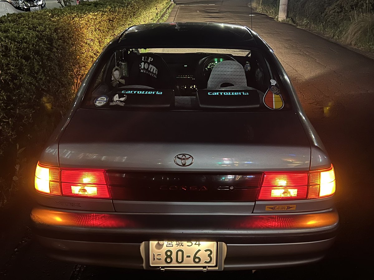 FAKE_TWINCAM's tweet photo. carrozzeria TS-X35 取り付け完了🫰
ブレーキと連動して赤く光ります💯 https://t.co/S33pDcoqwY