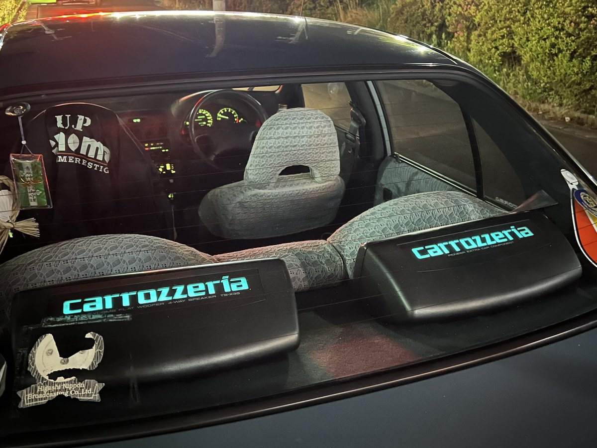 FAKE_TWINCAM's tweet photo. carrozzeria TS-X35 取り付け完了🫰
ブレーキと連動して赤く光ります💯 https://t.co/S33pDcoqwY