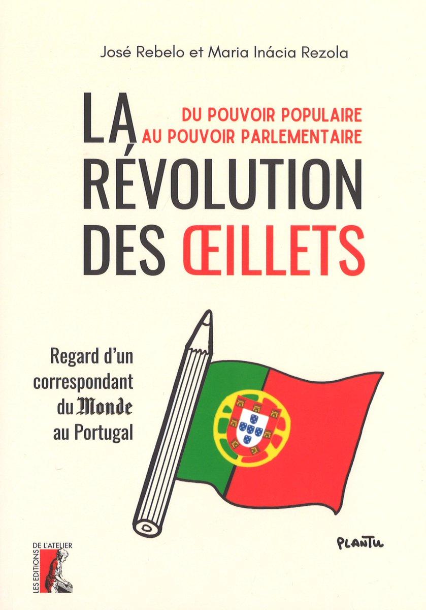 Le livre «La Révolution Des Oeillets Au Portugal (@AtelierEditions ) de José Rebelo et Maria Inácia Rezola est présenté aujourd'hui à l'auditorium du journal @lemondefr Publié avec le soutien de la @GulbenkianParis Interview à écouter sur rfi.my/AY65.X via @RFI_Pt
