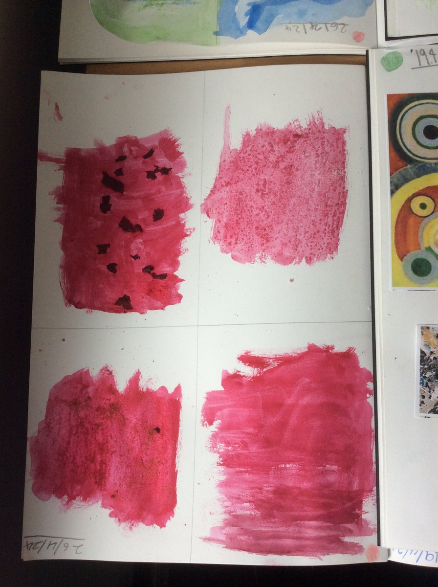 In Art, Year 4 have been experimenting with creating texture using water colours. This was after inspiration from the work of Alexandra Macupova.