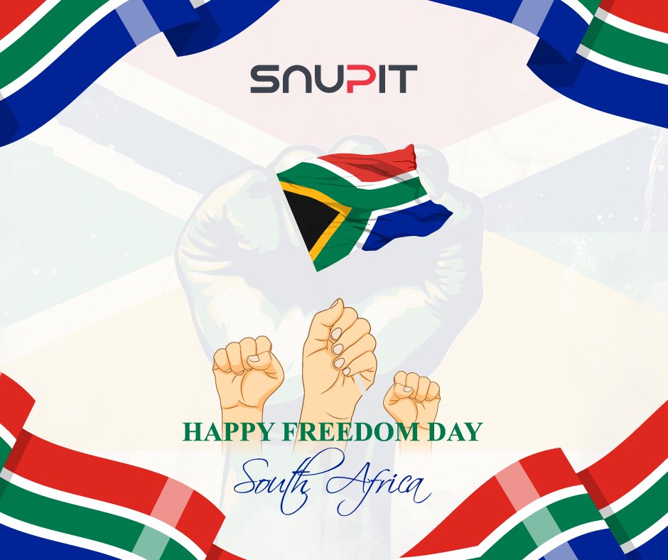 Freedom day celebrates freedom and commemorates the first post-apartheid elections held on that day in 1994.
#freedomday #freedomday2024 #snupit