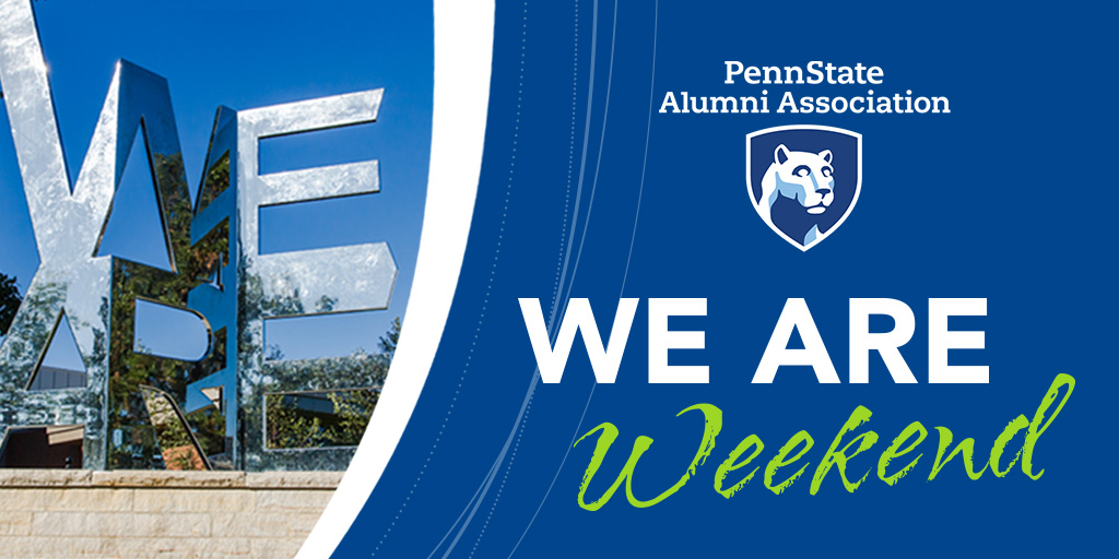 One of the biggest weekends of the year is coming up June 21-22, on the University Park campus. #WeAre Register: shorturl.at/cegoS Campus tours 🚶‍♀️🚶‍♂️ Carnival/fireworks 🎆🎇 Commemorative photos 🦁📸 Ice cream social @ the Alumni Center 🍨 Full agenda online 🔵⚪️🙌