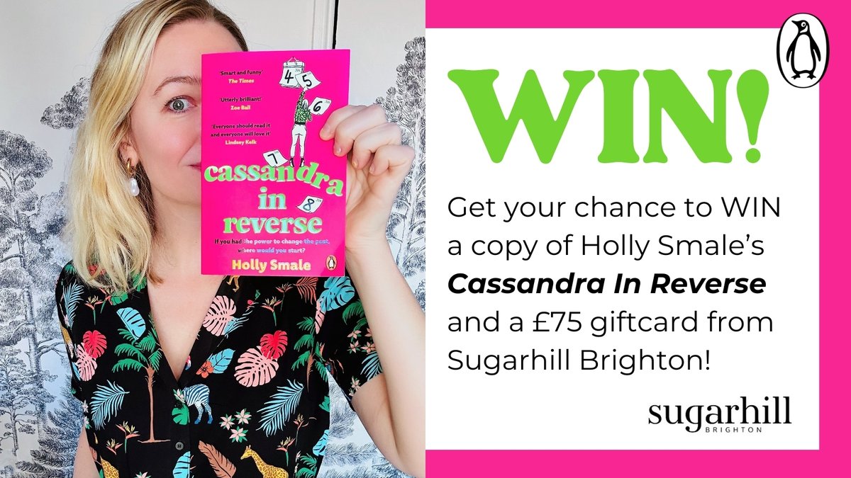 We have an exciting Friday treat for you all! We are so excited to be partnering with Sugarhill Brighton and @HolSmale to celebrate the paperback launch of #CassandraInReverse Head over to our Instagram @centurybooksuyk for more details on how to enter! 📚👚