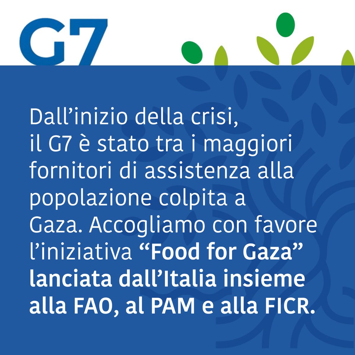 #G7Italia2024 | La prima Riunione #G7 Esteri 🇮🇹 presieduta dal Min. @Antonio_Tajani si è conclusa a #Capri con l'adozione di tre comunicati su⤵️ - Situazione in Medio Oriente - Supporto all'Ucraina - Sfide Globali Ecco una selezione dei temi trattati! @G7