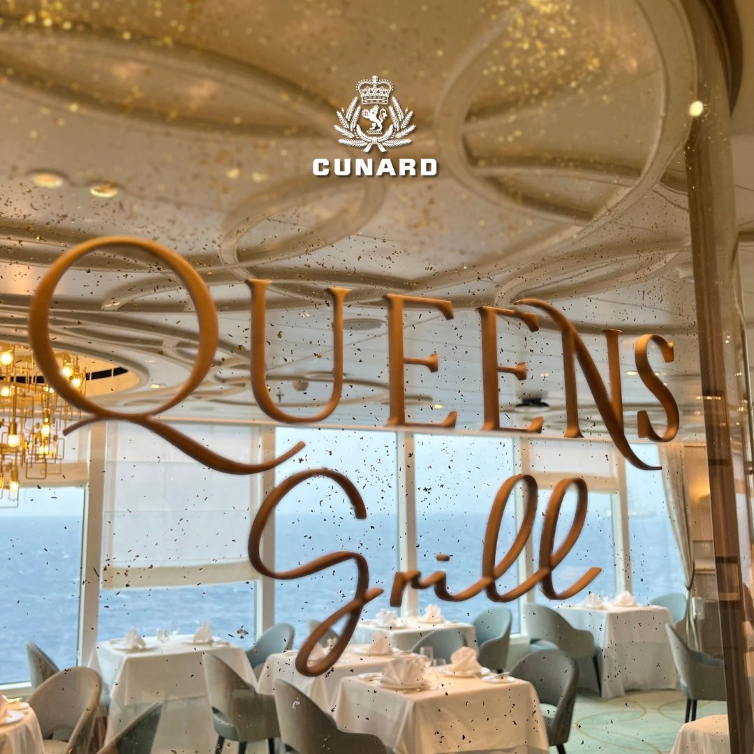 7 days to go until our Grills guests are wowed by their sumptuous new dining rooms and lounge. Have you sailed Grills before? #Cunard #CunardDream #CunardGrills #Cruise #LuxuryCruise #LuxuryHoliday #LuxuryVacation #TravelGram #LuxTravel #HotelSuite