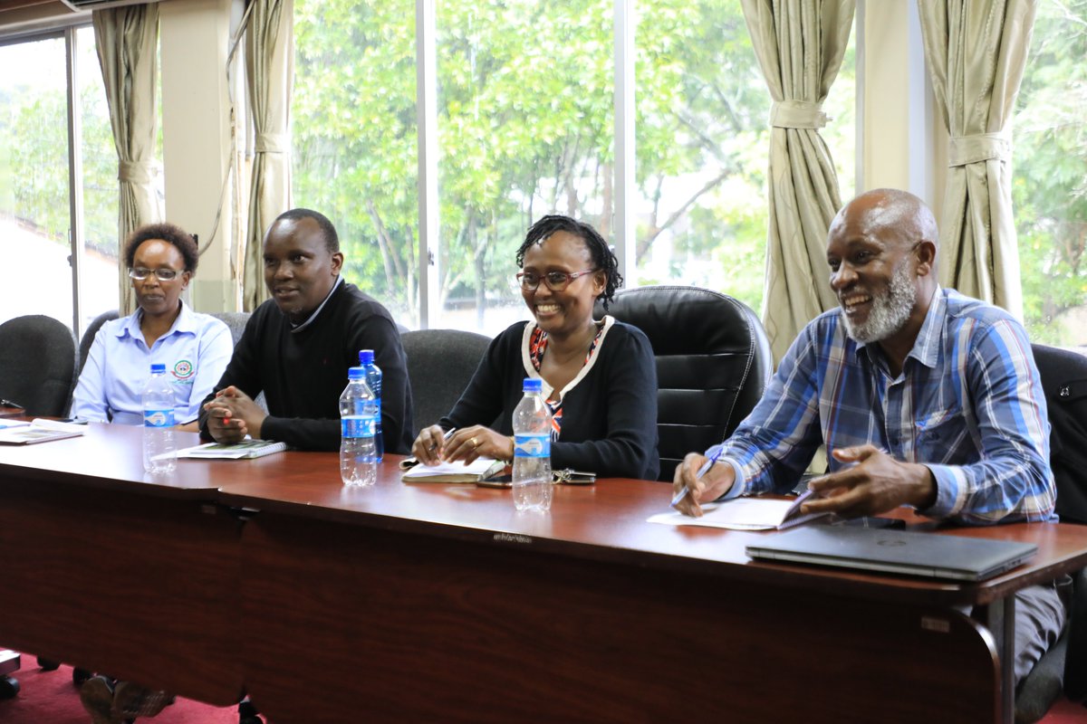 JKUAT's Center for Research Consultancy & Capacity Development (CRECCAD) held a meeting with Kenya National Chamber of Commerce and Industry (KNCCI)- Kiambu Chapter earlier today. The delegation led by the chapter chairman Mr. Richard Ndung'u, constituted training members and SME…