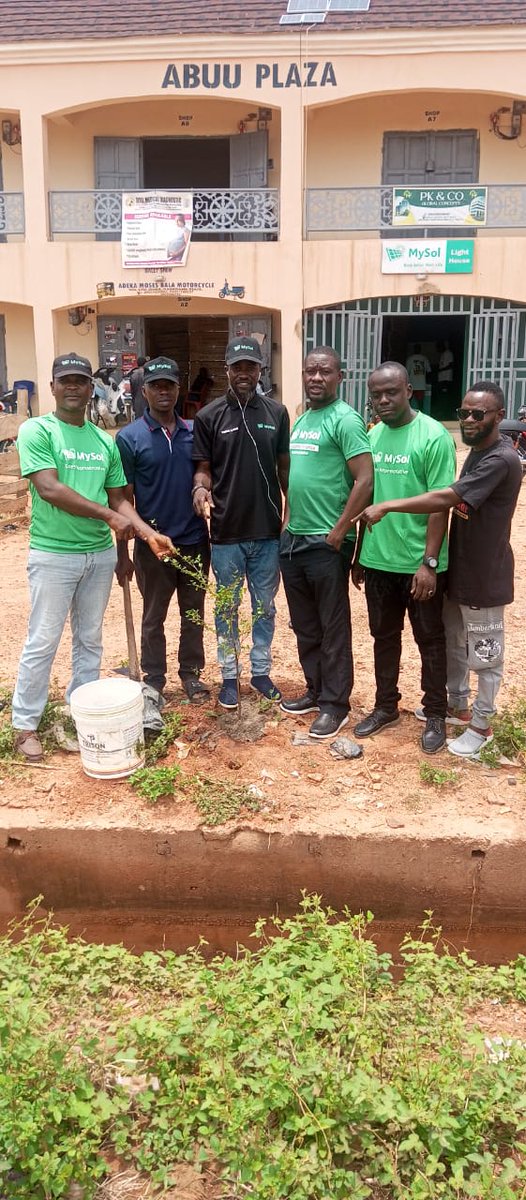 Hello MySol Stars ✨
It's SAFETY WEEK, and we participated in tree/flower planting in our various locations, organized a 5km walk, and aerobics activities for all employees.
Plant a tree and take a walk today!
MySolSolar #SafetyWeek #ActWithENGIE #RenewableEnergy #MySolBestSolar