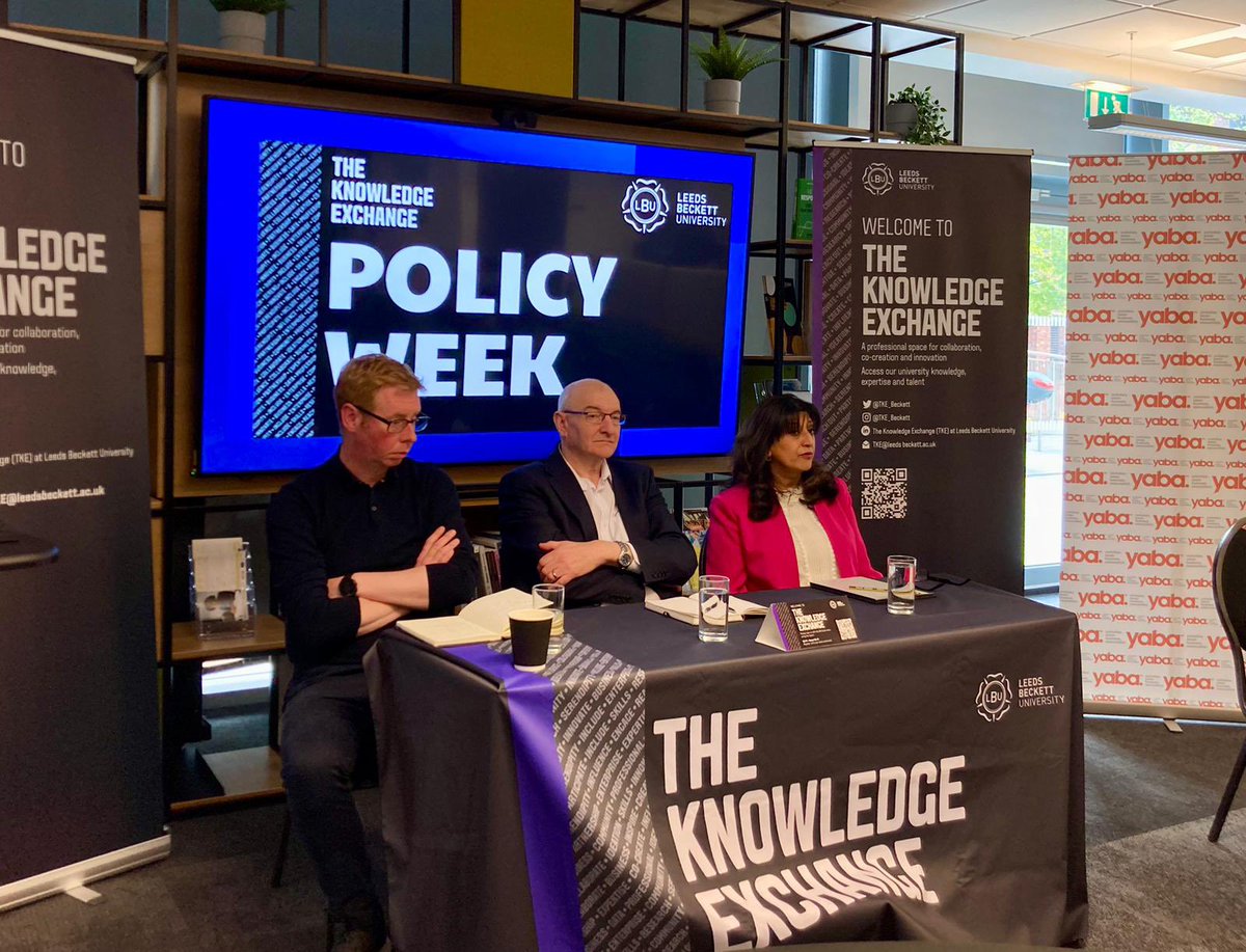 Research and Enterprise at Leeds Beckett (@lbu_rae) on Twitter photo Thank you to <a href="/MarkCasci/">Mark Casci</a> and <a href="/Sharonjandu12/">Sharon Kaur Jandu</a> for sharing the value in joining the dots between academics and the business community. #LBUPolicyWeek24
It is important to engage business communities to influence policy, promote inclusivity, and get the right people around the table. Thank you to <a href="/MarkCasci/">Mark Casci</a> and <a href="/Sharonjandu12/">Sharon Kaur Jandu</a> for sharing the value in joining the dots between academics and the business community. #LBUPolicyWeek24
It is important to engage business communities to influence policy, promote inclusivity, and get the right people around the table.