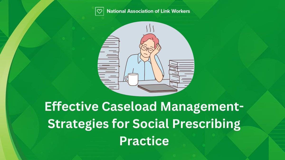 🌟 Calling all NALW members! 🌟 🔑 unlock the secrets of Effective Caseload Management - Strategies for #SocialPrescribing Practice in our free training session 📅 June 19th, 11 am to 1 pm. Hone your professional skills—reserve your spot now! 🎓 #CPD nalw.org.uk/events/effecti…