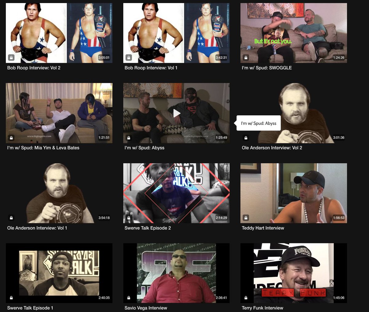 Lots of content added from the @highspots vault! What do you want to see added to #HighspotsTV? highspots.tv/browse