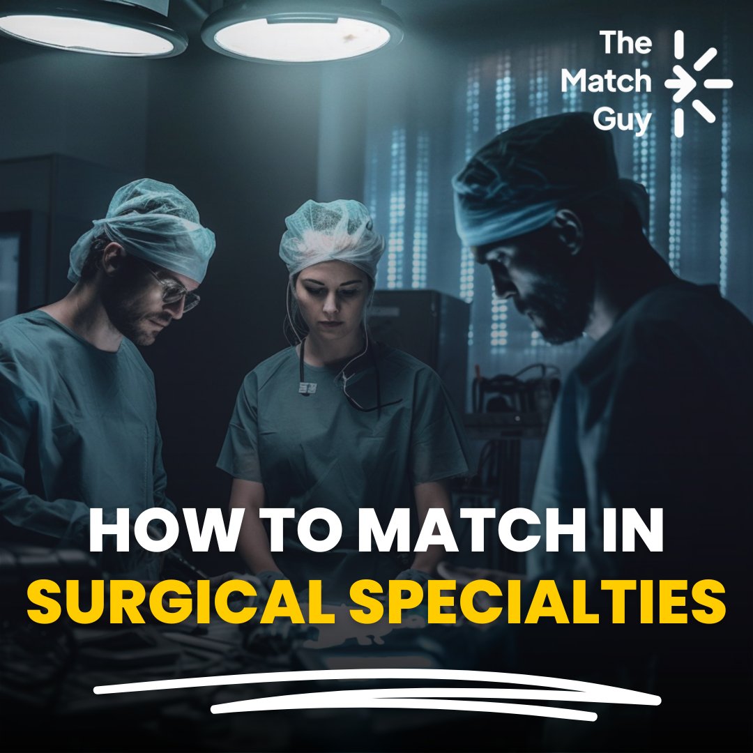 #FREEWEBINAR
🎙 How to Match in Surgical Specialties

👨‍💼 Speaker: Dr. Adel Alhaj Saleh, MD
📅 Date: April 27, 2024
🕙 Time: 10:00 AM, EST

✅ Reserve Your Spot Here: mailchi.mp/thematchguy/re…
