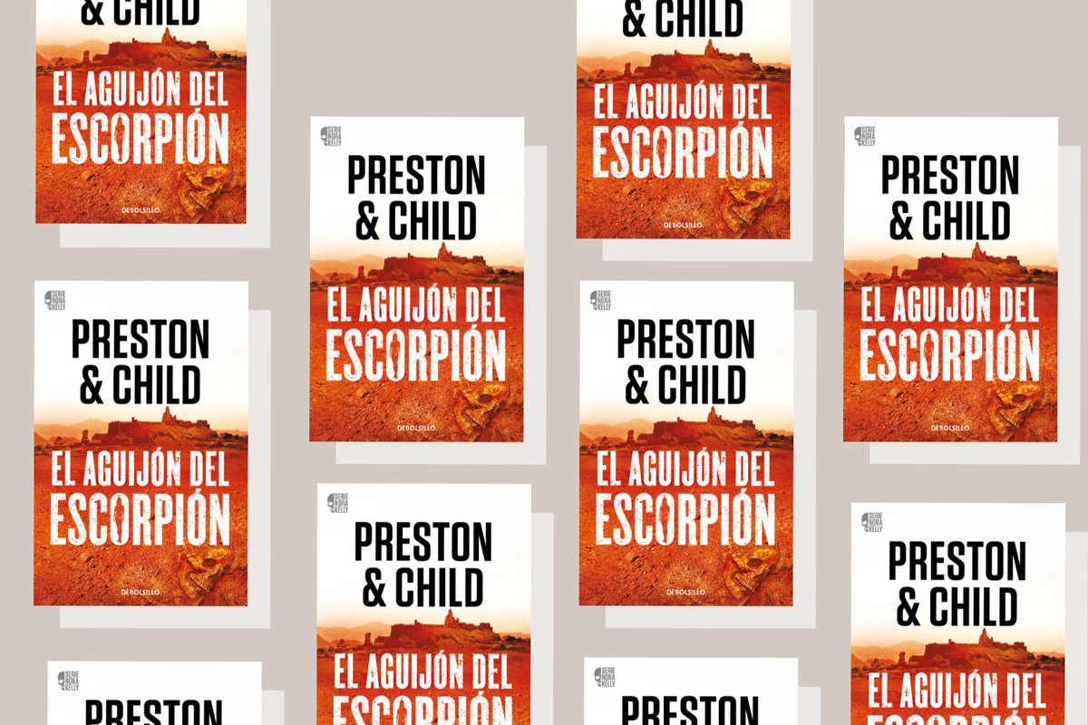 ¡#NovedadesPenguinBolsillo de la semana! Ya tenéis en librerías «El aguijón del escorpión» de Lincoln Child y Douglas Preston, segunda entrega de la serie Nora Kelly. 👉 bit.ly/3vyKwvX #FelizViernes ✨