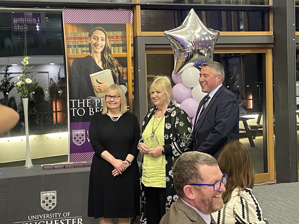 Faculty of Health & Wellbeing (@uow_hwbrg) on Twitter photo Winton Values Award Winner....Dr Jane Peacock Senior Lecturer in Social Work <a href="/UoWSocialWork/">University of Winchester Department of Social Work</a>
Congratulations! 🥂 Winton Values Award Winner....Dr Jane Peacock Senior Lecturer in Social Work <a href="/UoWSocialWork/">University of Winchester Department of Social Work</a>
Congratulations! 🥂