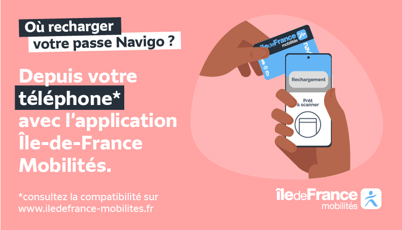 IDFmobilites's tweet photo. ⌚ Prenez de l’avance et rechargez dès maintenant votre passe #Navigo pour le mois de mai !

➡ Plus d’informations sur le rechargement : https://t.co/epT16UnRYT

➡ Tous les titres de #TransportsIDF : https://t.co/rzPhBhmAgx https://t.co/ajbxykfJbM