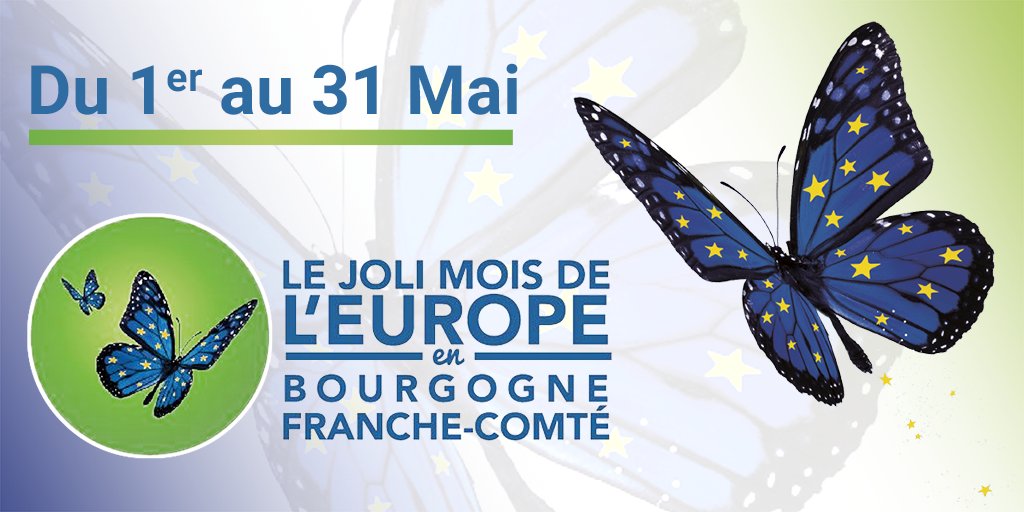 [ 🇪🇺 #JMEurope 🇪🇺 ] Coordonné par @EuropeBFC, le joli mois de l’#Europe en #BourgogneFrancheComté revient du 1er au 31 mai 2024. @infojeunesbfc sera présent le 15 mai 2024 de 10h à 17h30 au Village de l’#Europe à #Dijon ! 🔎 Infos complémentaires 👉 agitateursdemobilite.fr/actualite/even…