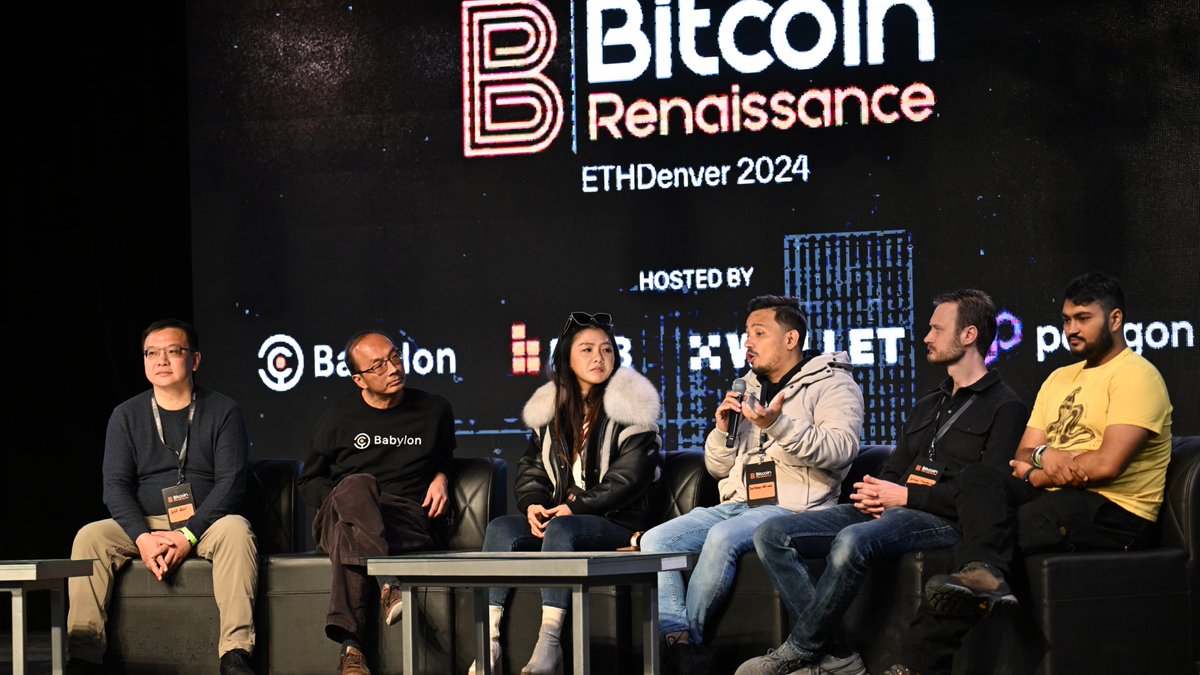 Bitcoin Renaissance We recently co-organized Bitcoin Renaissance, a 2-day conference covering the latest in the Bitcoin ecosystem. Babylon's Co-founder @dntse discussed the ability for Bitcoin holders to now earn yield through staking, as well as new noteworthy collaborations.…