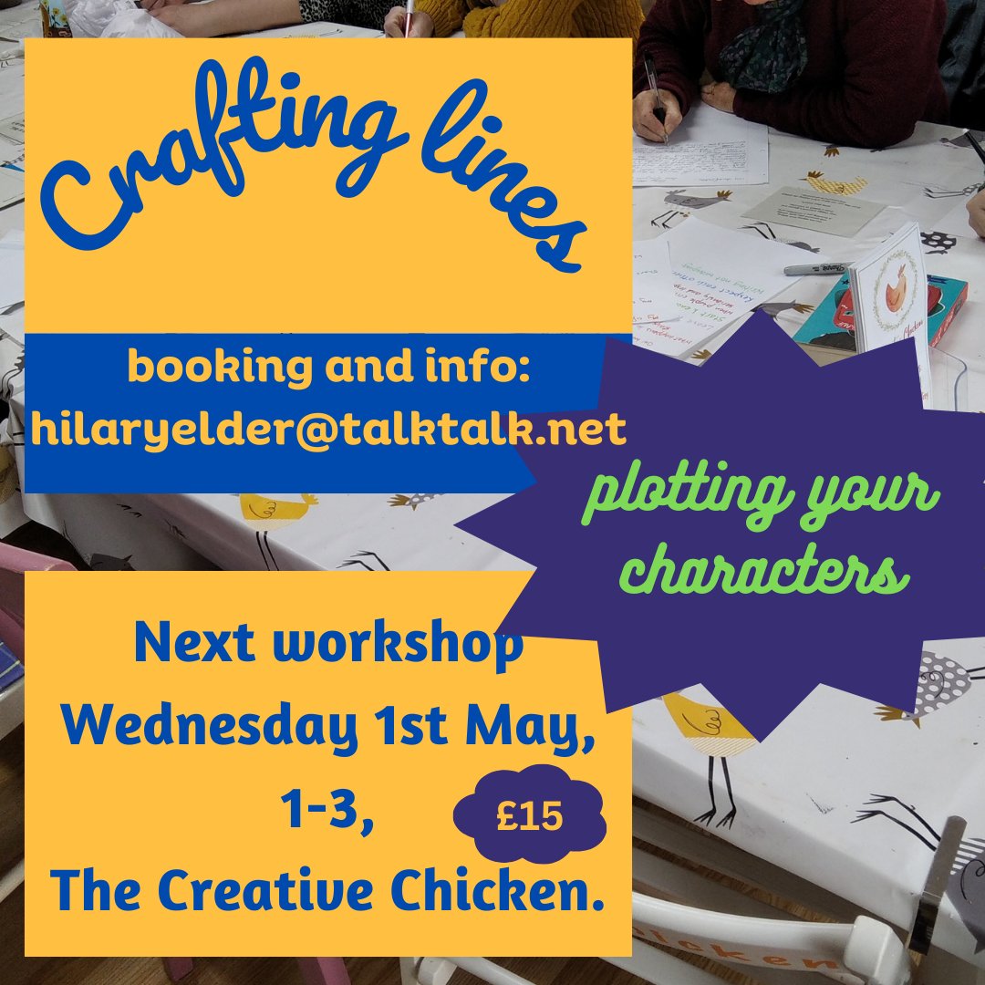 Booking now - if you are intrigued and want to know more, fire me an email! #WritingWorkshop #craftinglineswriting #amwriting #WritingCommunity