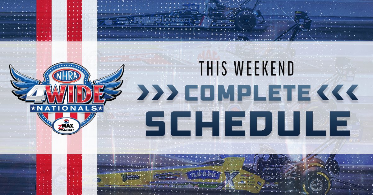 We’re in for weekend full of nitro. 💨

🗓️👉 bit.ly/4WIDESCHED

#4WideNats | #AmericasHomeForRacing