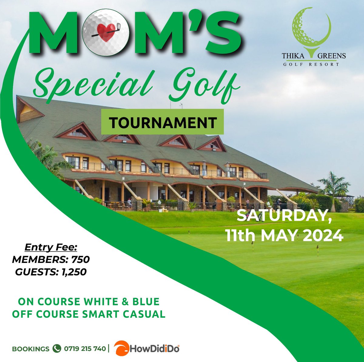 Another incredible Golf Tournament  ⛳️ at #Thikagreensgolf!!
Mark your calendars for the 11th Saturday of May and join us for our Mom's Special Tournament with lots of prizes to be won, good vibes,  fun and much more! Book your slot now....✏️

#thikagreens #golf