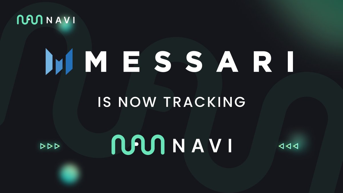 NAVI listed on Messari.io ✅ Great news Navigators, NAVI Protocol has been listed on @MessariCrypto You can now access advanced analytics on the platform and get deeper insight into the protocol on the industry-leading crypto analytics platform.…