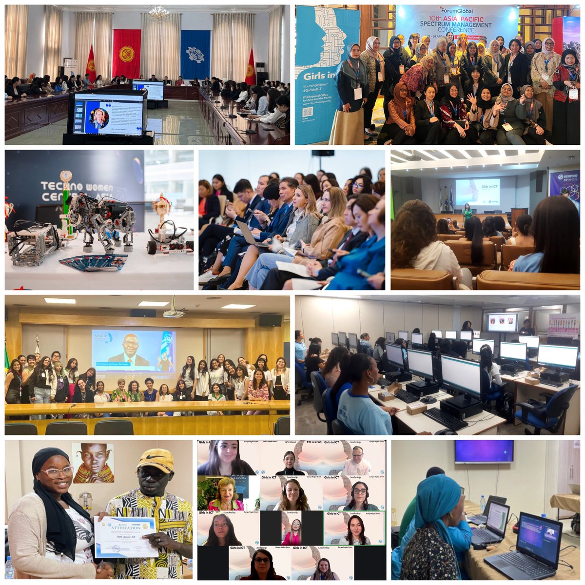 Great to see so many events taking place around the world to celebrate #GirlsinICT Day and encourage the future leaders in tech! Keep an eye on the website - there are more events to come! itu.int/women-and-girl…