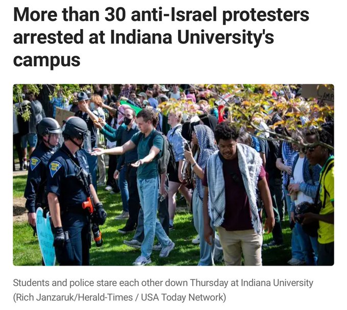 More then 30 zombies arrested at IU https://t.co/6D2ta7nK0W<a href="/tag/slay"class="tags"><span>#slay</span></a>