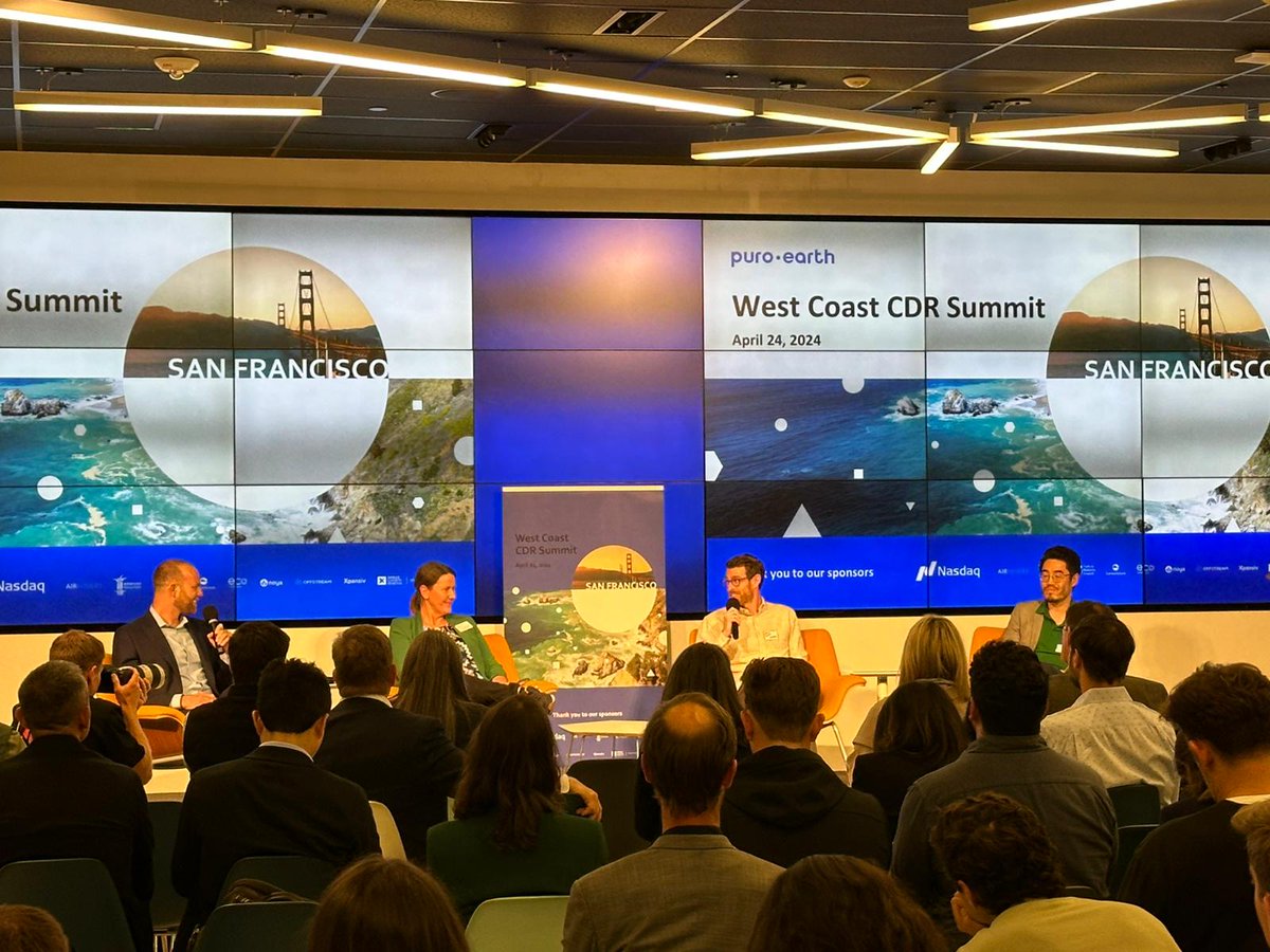 Wonderful seeing so many #CarbonRemoval leaders throughout SF Climate Week. I enjoyed all the engaging events throughout the week focused on responsibly scaling the removals market. 

Recap &amp; reflections: linkedin.com/posts/bendrubi…

#SFCW
