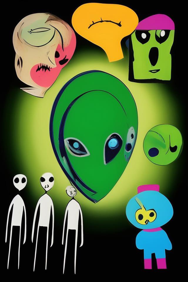 Alien Abstractions: Picasso-Inspired Extraterrestrial Encounters
🚀✨👽 
#NFT #Web3
#AlienAbstractions #PicassoInspired #SurrealAliens
#TheHooligans #CosmicCapers #SpaceIntruders
#ExtraTerrestrialVibes