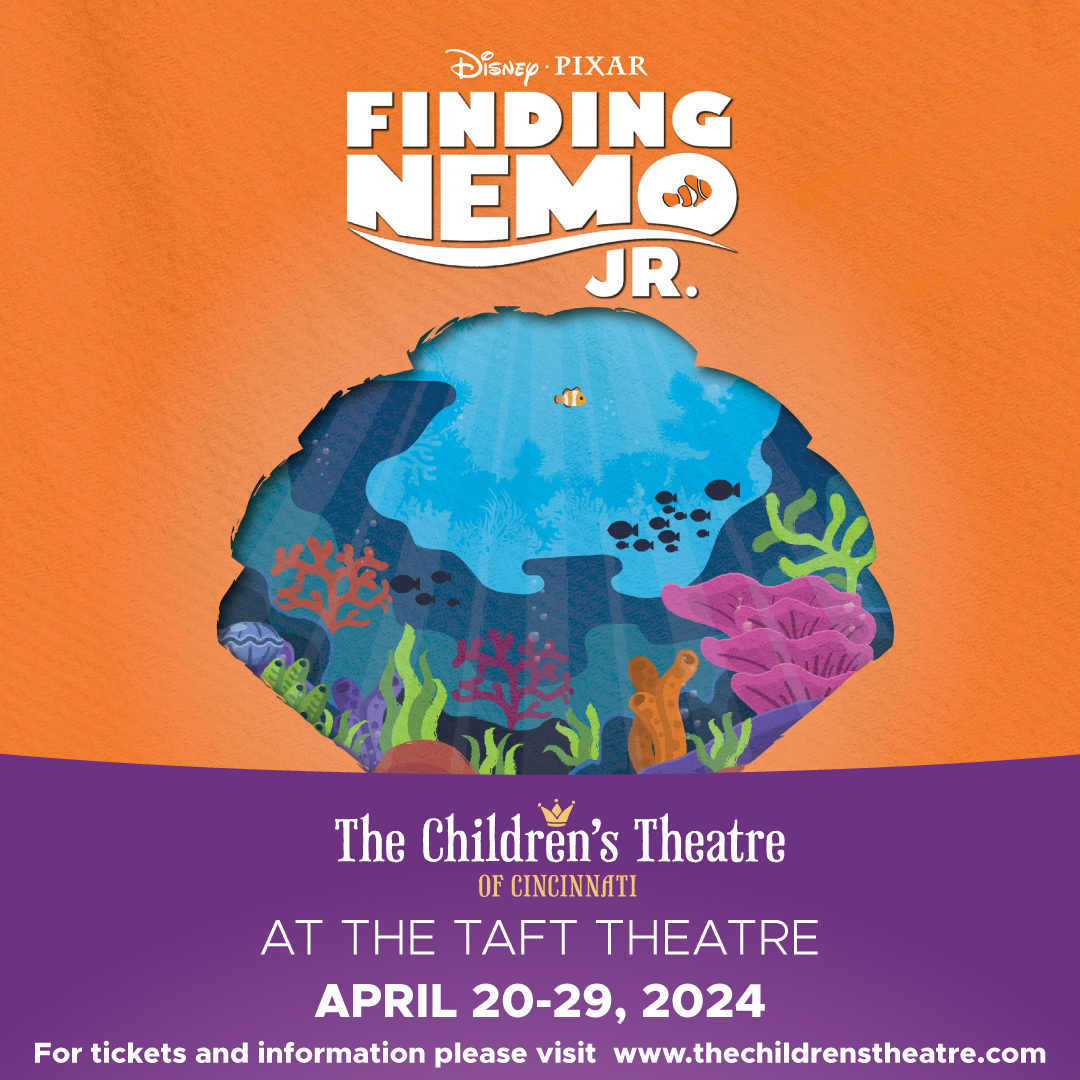 TONIGHT: Explore the big blue world of Nemo with @TCTCincinnati's lively new stage musical, Disney's Finding Nemo JR. 🐚 Get more info and tickets here ➜ bit.ly/tct-nemo DOORS: 6:00 PM SHOW: 7:00 PM