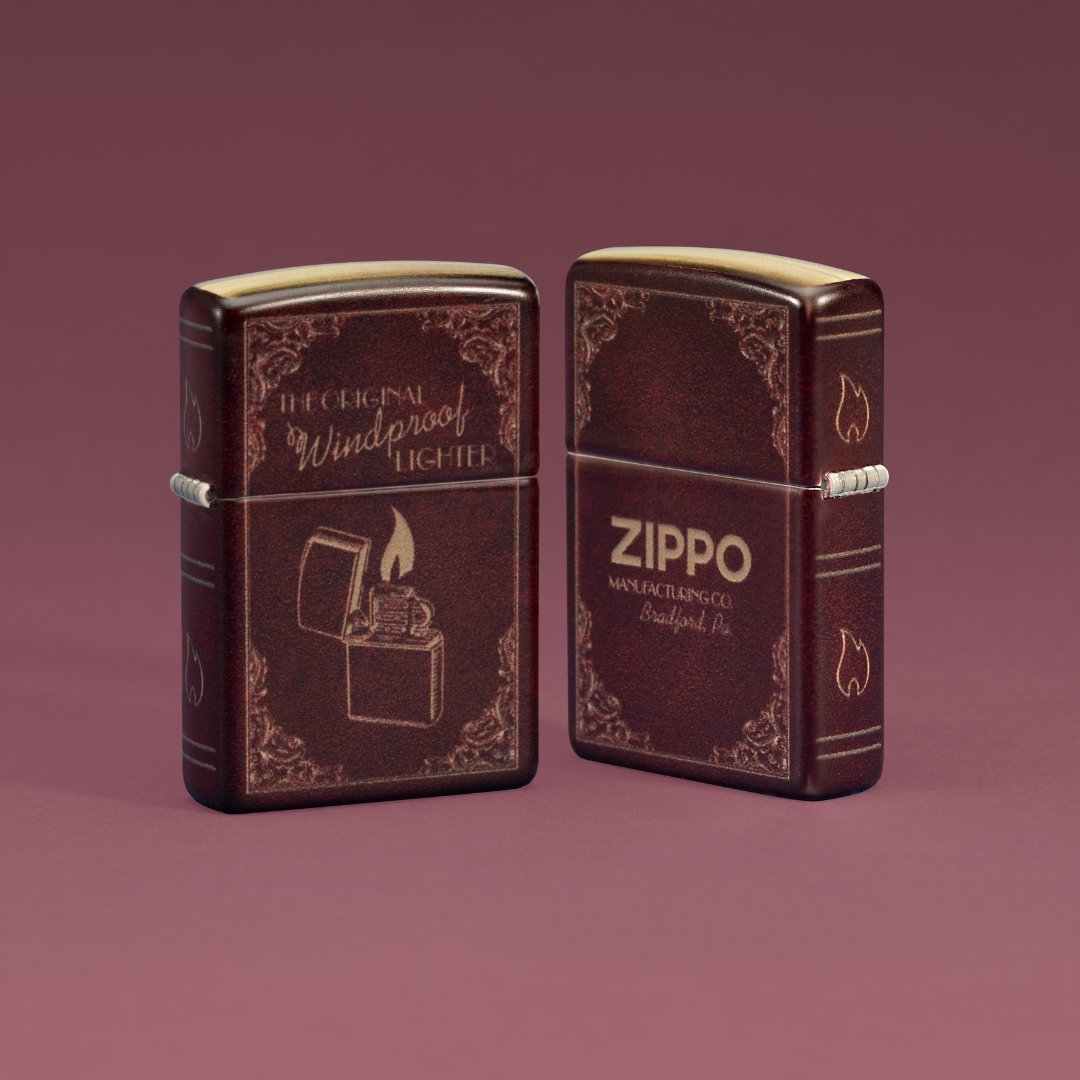 Our April Web Debut is one for the books 📚✨ Shop Now 👉 brnw.ch/21wJd4d #Zippo #MadeInUSA #ZippoWebDebut