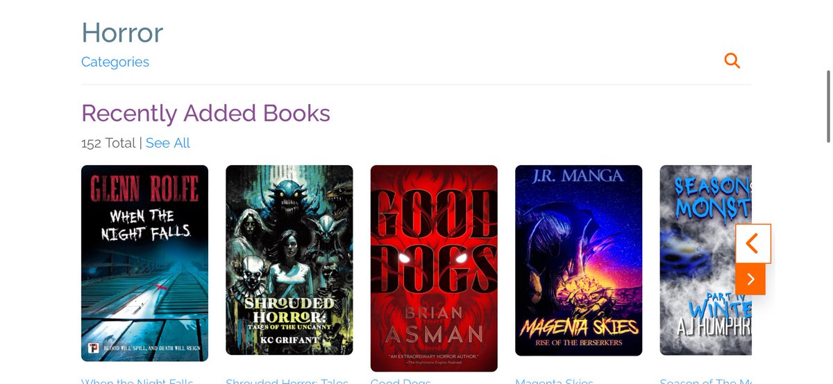 The Netgalley ARC of my debut short story horror collection SHROUDED HORROR: TALES OF THE UNCANNY is in good company with @thebrianasman’s GOOD DOGS! Check them out if you’re looking for new horror reads 😈