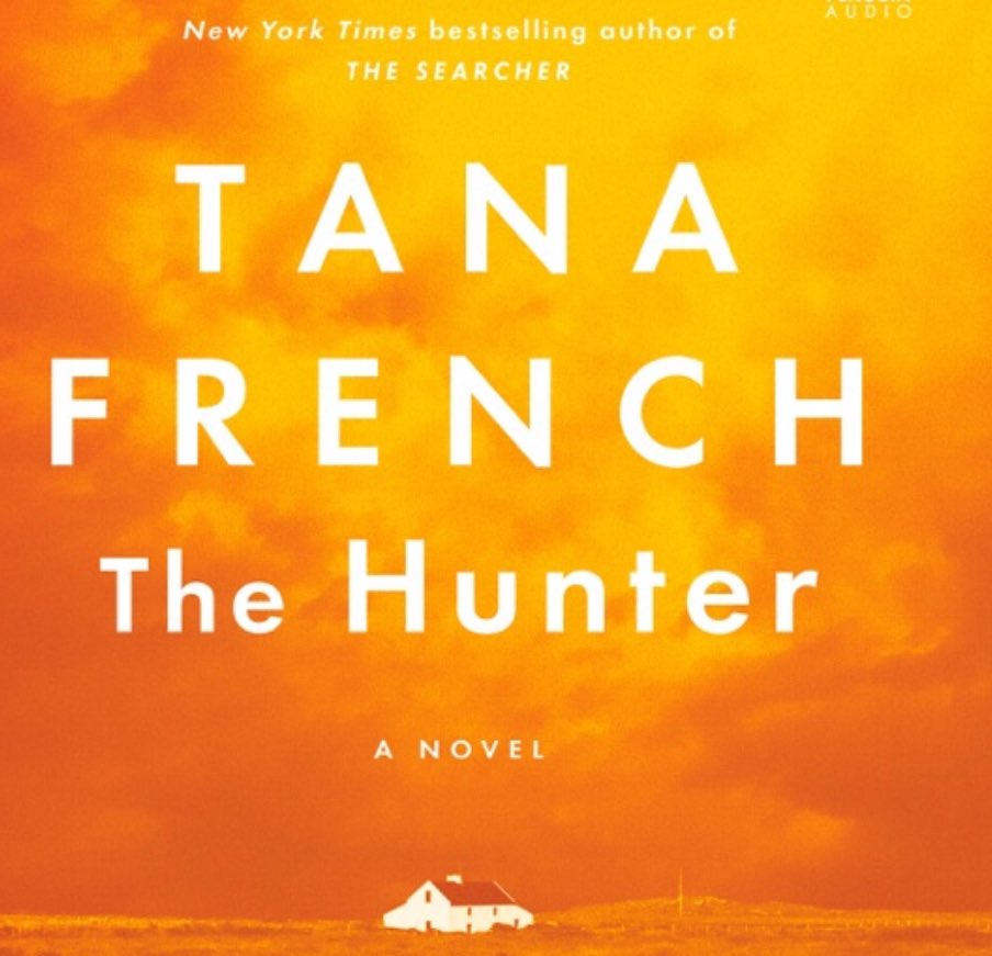 Reading and loving THE HUNTER by Tana French. #FridayReads