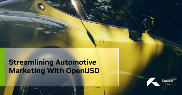 Discover how Katana Studio is leveraging #OpenUSD and @NVIDIAOmniverse to create CGI marketing assets for the automotive industry and beyond. bit.ly/4aStF6D