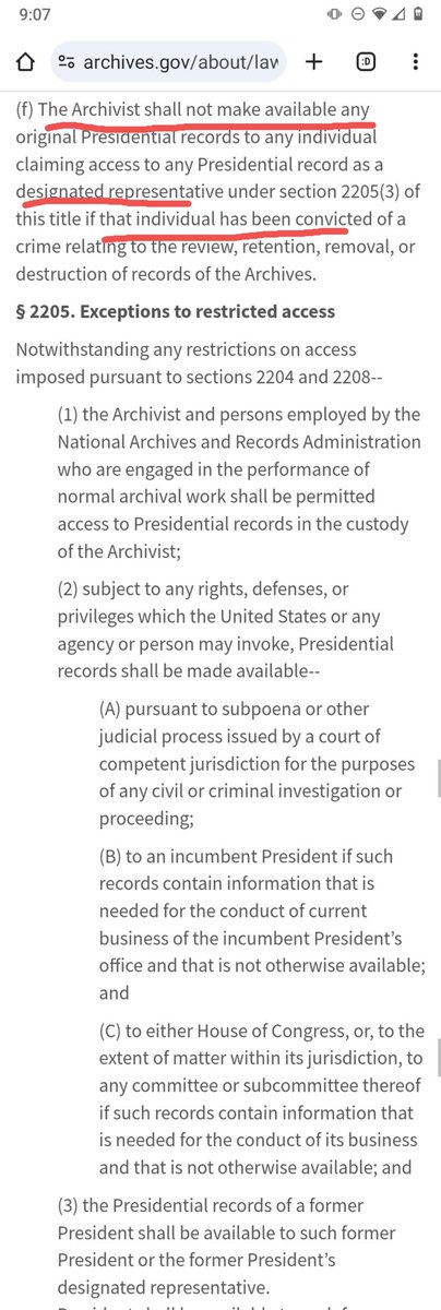 🚨TRUMP MUST FILE MOTION TO DISMISS FLA DOCUMENTS CASE BASED UPON PRA §2205(3) Upcoming SPACE re winning argument Trump must make based upon PLENARY access, possession & control granted to all FORMER POTUS as to ALL of their Presidential Records. See👇: leodonofrio.substack.com