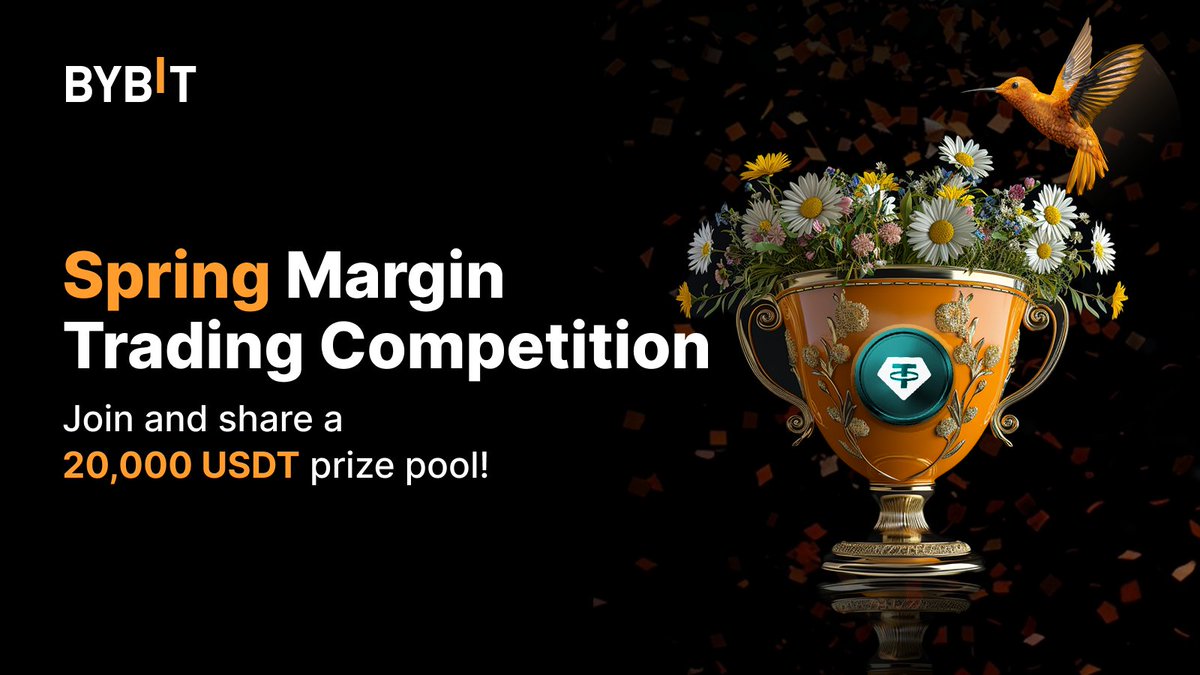 🥳 Margin Trading Competition: 20,000 USDT Await You! Event Period: Apr 26, 2024, 10 AM UTC – May 25, 2024, 9:59 AM UTC 🌐 Learn More: i.bybit.com/hhabEwA #TheCryptoArk #BybitSpot