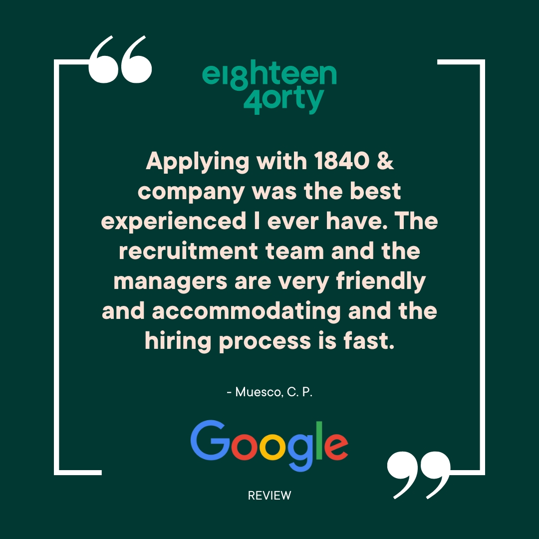 Discover the difference with 1840 & Company. Explore our current job openings and see for yourself why our candidates are sharing such positive feedback. Your next opportunity awaits 👉 bit.ly/46eicvy  

#FreelanceJobs #1840andCompany #Hiring #CareerOpportunities