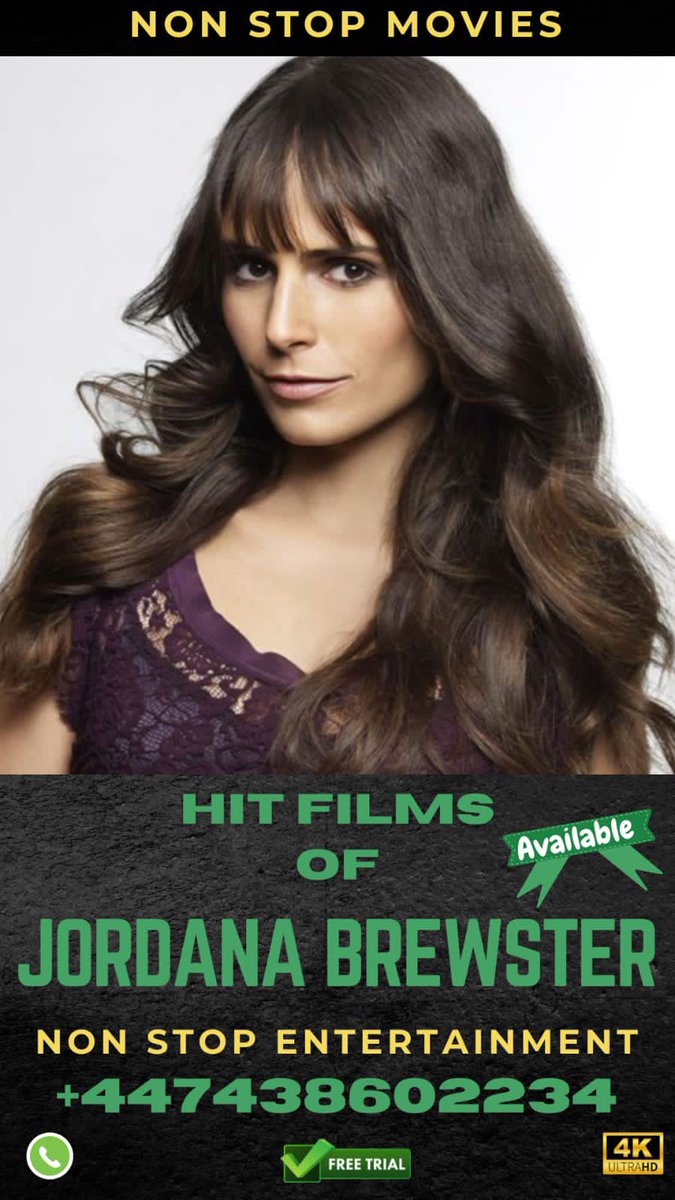 For watching #blockbuster movies & series of Jordana Brewster and thousands of other #Hollywood #Bollywood #Movies #Series #TvShow and #Drama contact us on Whatsapp.
#movistar #JordanaBrewster
 #NonStopHits #Boxoffice #NonStopMovies #NonStopEntertainment #FilmTwitter #showtime