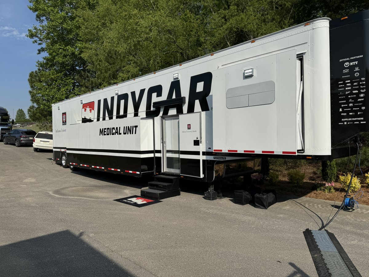 Massive appreciation for IndyCar mobile medical team and facilities. First time I’ve needed to make use of it in many moons. All is good.