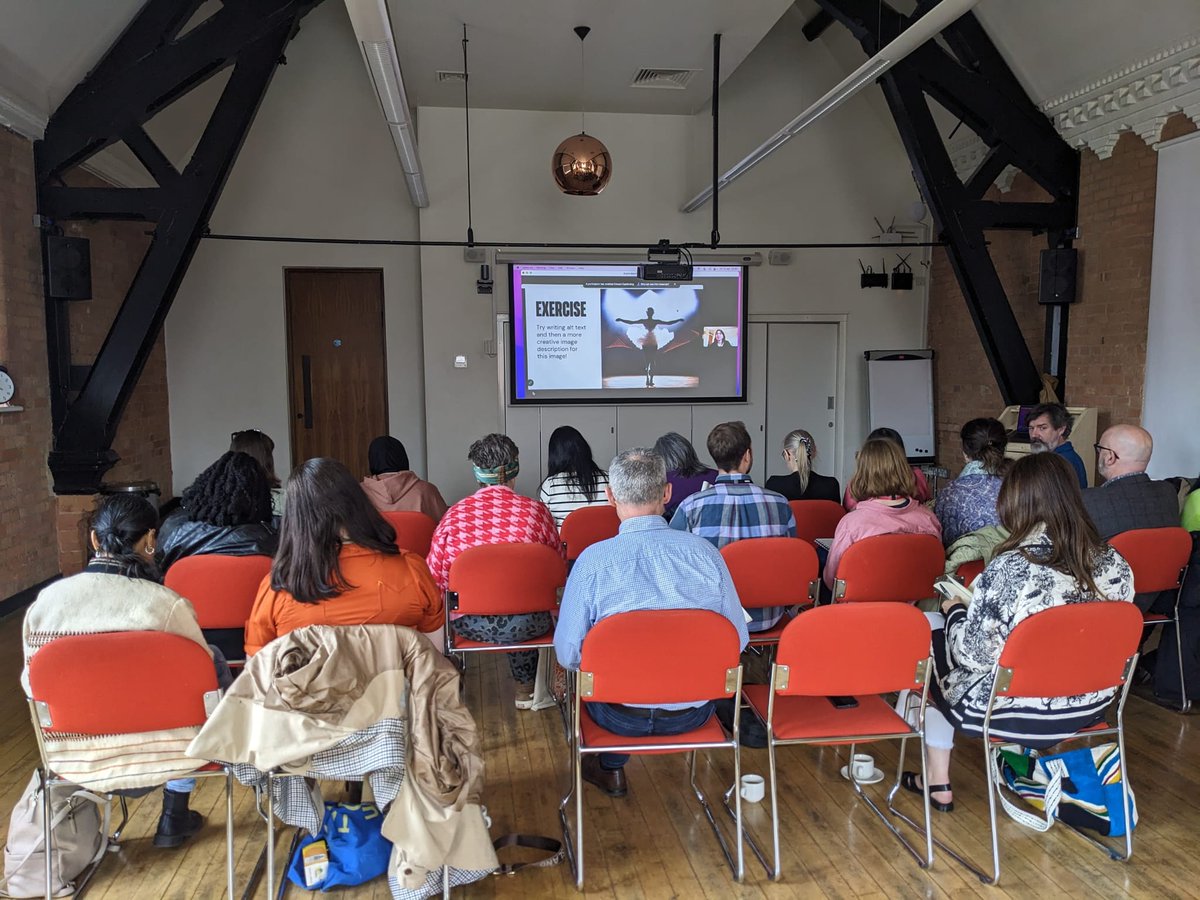 If you work in arts marketing or the creative industries in Leicester, why not join our Creative Marketing Network? Our latest meeting brought us to @KRIIICentre with a fantastic presentation from @weareunltd about inclusive marketing! More info here: artreach.org.uk/creativemarket…