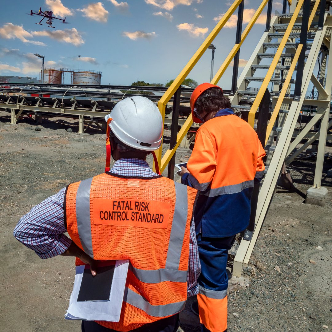 Safety is the top priority on construction sites. With #DJI Drones, we're redefining safety protocols by accessing remote areas and conducting inspections. surveydrones.ie #commercialdrones #drone #aerialsurvey #dronesurvey #mapping #surveyor #landmapping #Pix4DMapper
