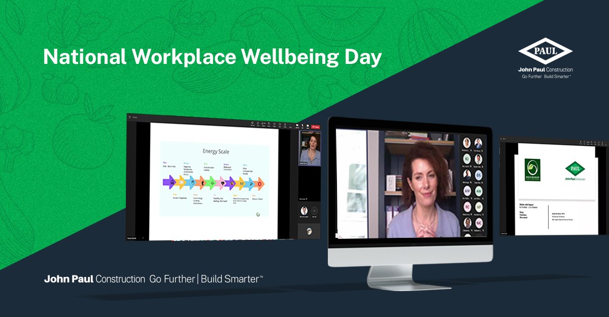As part of National Workplace Wellbeing Day we welcomed Sinéad Bradbury, who gave us a super health & wellbeing talk this morning which concentrated on “Habits with Impact – Rest / Sleep, Nutrition and Movement”. #HealthandWellbeing #NationalWorkplaceWellbeingDay #MentalHealth