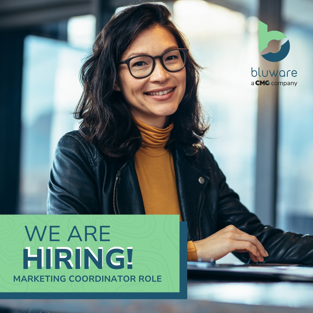 Bluware is seeking a marketing coordinator. Responsibilities include content development, social media management, marketing analytics reporting, and event coordination support. 

APPLY HERE: bluware.com/careers/

#b2bmarketing #marketingjobs #hiring #marketingcareer