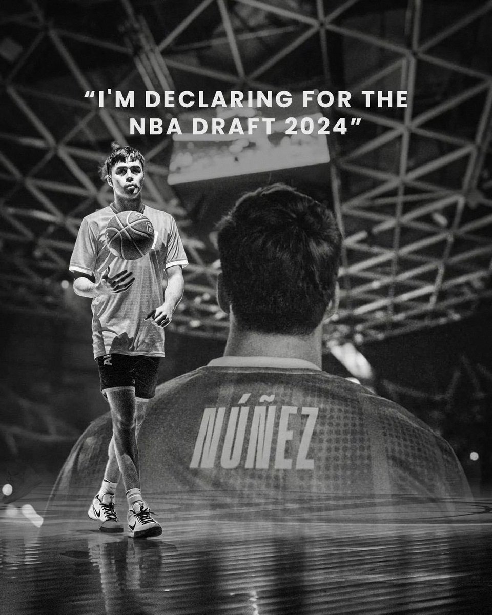 🚨‼️ Juan Núñez se presentará al Draft de la NBA de 2024 🇪🇸 El base español de 19 años estará disponible para ser seleccionado por una franquicia de la @NBA tras jugar durante dos años en el @ratiopharmulm